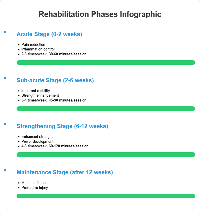 Rehabilitation Phases Infographic